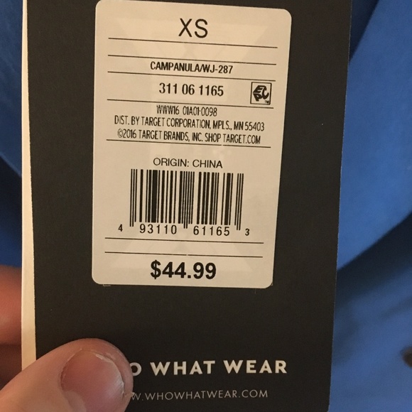 XS Who What Wear Women's Classic Blazer - Picture 4 of 5